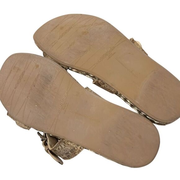 Stuart Weitzman Women's Slide Sandals Brown Size 8.5 Elegant Design - Picture 6 of 11